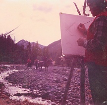 Boulder Creek, out of Cody, Wyoming